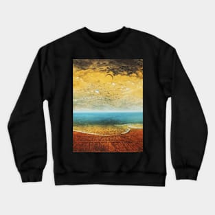 Zdzisław Beksiński - Abstract Ancient Art Crewneck Sweatshirt